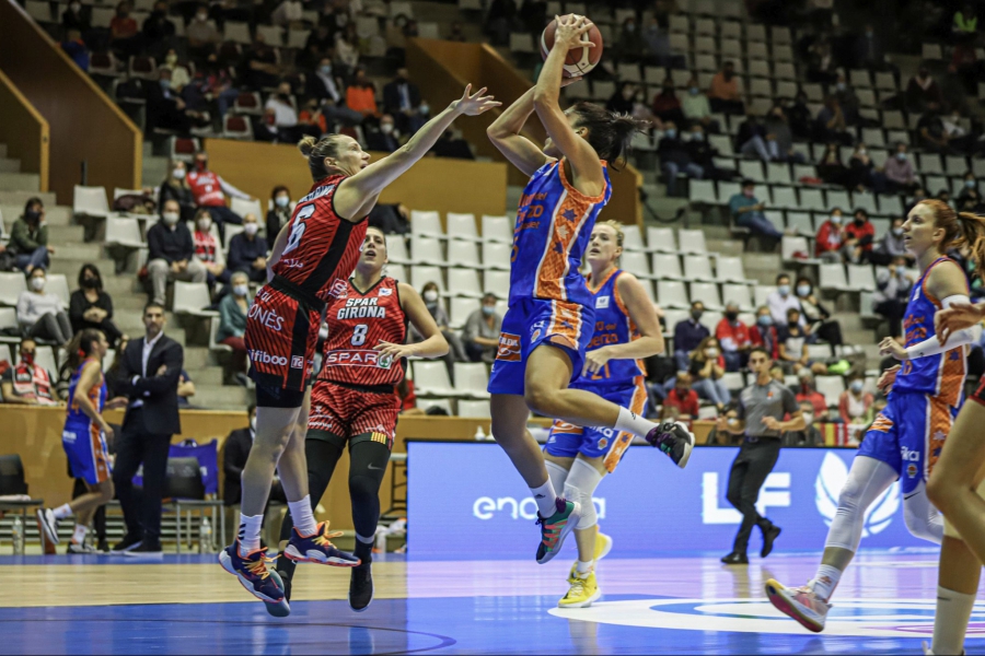 J7 LF Endesa: Valencia Basket aconseguix el seu primer triomf enfront de Spar Girona (58-68)